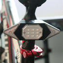 Mountain Bike Bicycle Taillight Wireless Remote Turn Signal Waterproof Camping