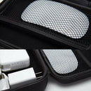 2x Electronics USB Cable Charger Pouch Travel Bag Storage Case Organizer