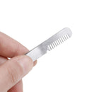 1Pc Stainless Steel Extension Eyebrow Tweezer Eyebrow Comb Makeup Cosmetic Tool
