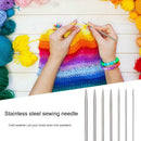 35pcs/Set 20cm Stainless Steel Straight Knitting Needles for Crochet Sewing