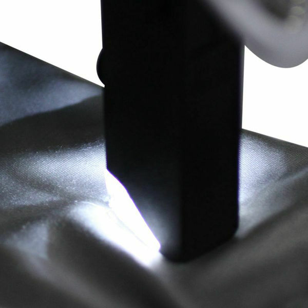 60X-100X Optical Zoom Mobile Phone LED Microscope Lens with Universal Clamp N2Q5