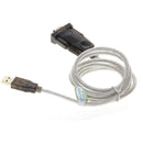 USB 2.0 to DB9 9 Pin RS232 Serial Connector Adapter Cable f. Windows XP 8 OS