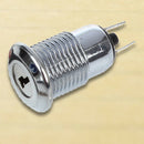 5X(On Off Two Terminals Keyswitch Keylock Switch w Keys Q4G1)