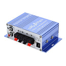 Hi-Fi Bass Tuning 12V Mini Auto Car Stereo Amplifier 2 Channel Audio SubwoofeJ&M