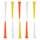 10pcs Unbreakable Golf Tees Professional Plastic Nails for Golf Practice