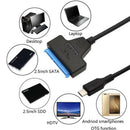 SATA to USB 3.1 Cable Adapter USB Type C SATA Converter for 2.5'' HDD/SSD OZ
