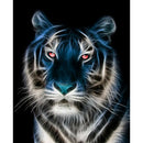 5D DIY Full Round Drill Diamond Painting Tiger Animal Cross Stitch (B941)