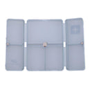 7 Grids Weekly Pill Box Magnet Lid Tablet Storage Box Pill Splitter(Blue)