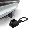 Black Rubber Trailer Hitch Cover Insert 2'' Receivers Class 3 4 5 For ATV