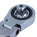 1X(Ratchet Wrench 1/4 inch 3/8 inch 1/2 inch Adjustable Sleeve Adapter Cr-V