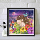 5D DIY Full Drill Diamond Painting Hedgehog Embroidery Mosaic Craft Kit