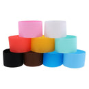 9x Portable Silicone Round Nonslip Water Bottle Mug Cup Sleeve Protect Cover