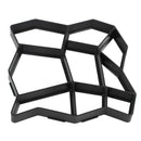 Garden Pavement Mold Garden Walk Pavement Concrete Mould DIY Manually
