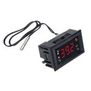 W1218 DC12V Digital Thermostat Temperature Controller For Incubator w/ Probe Red