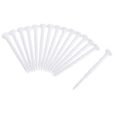 15Pcs Durable Golf Tees Holder For Golf Driving Range Tee Practice Tool White