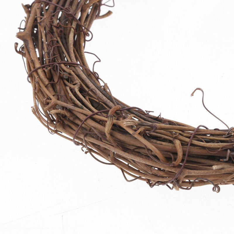 Bird Parrot Natural Rattan Swing Ring Hanging Pet Parakeet Budgie Cockatiel Cage