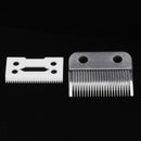 2Pc Hair Beard Replace Ceramic Blade Cutter Metal Bottom for Wahl Shear Cli