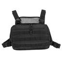 Vest Pouch Bag Chest Recon Bag Tools Molle Bag Multi-Purpose Carry Pouch Black