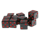 20Pack Acrylic Six Sided Square D6 16mm Dice for D&D RPG MTG Gaming Toys