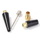 4pcs/set Ball Needle Nozzle Adapter Kit Bicycle Tire Inflate Pump Parts