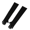 Pair of Sexy Long Gloves Black 50cm EMO PUNK party