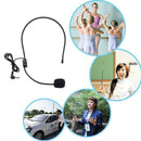 3.5mm Stereo Wired Microphone Headphone Headset W/ Mic For Laptop PC Loudspeaker
