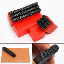 36*Alphabet Numbers Stamps Craft Set Letters Punch Steel Metal Leather To HAK