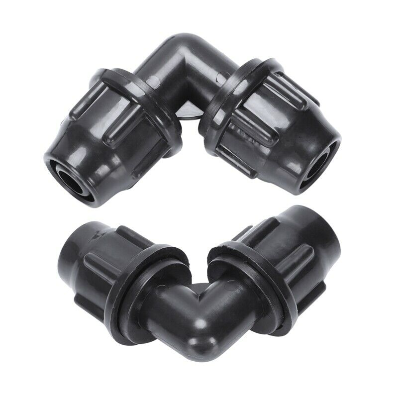 10Pcs 8/12 Elbow For 8/12 Inch Micro- Irrigation Tubing Micro- Drip Irrigat