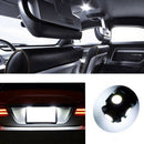 20X 12V T10 5SMD 5050 LED Canbus Error Free Interior Light Lamp Wedge Bulb White