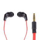 In-ear Style Super Bass Earphone Secure Fit Earbud Red for Mp3 4 Player A