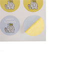 40x/5 sheets elephant happy birthday packaging seals stickers label LJ