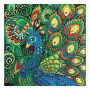 5D DIY Special-shaped Diamond Painting Peacock Cross Stitch Embroidery Kit