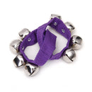 Pair Wrist Ankle Bells Jingle Bell Strap Bracelet Kids Early Music Education