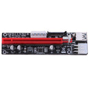 PCI 1X to 16X Extender Riser Card 4Pin 6Pin 15Pin Power Wire for BTC Miner