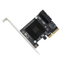 PCI-E 4X to 5 Port SATA 3.0 Extender Riser Card PCI-Express Converter Board