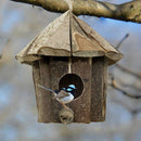 2X(Wooden Bird House Bird House Handmade From Eco Friendly Materials Window
