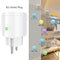 EU Plug WiFi Socket Smart Phone Timing Outlet Switch Remote Control (16A) A