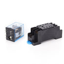 24VDC  5A coil power relay MY2NJ HH52P-L 8 pins 2P2T DPDT with socket base  LJ