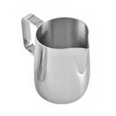 Stainless Steel Coffee Pitcher Pull Flower Cup Milk Cappuccino Cup (350ml) A