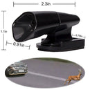 2 Pcs Deer Alert For Vehicles,Black Deer Whistles Deer Warning Devices For  O8Q8