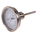 Stainless Steel 1/2 NPT Dial Thermometer Pyrometer for Oven Kitchen Tools