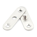 56mm L Hardware Stainless Steel 360 Degree Rotating Door Pivot HingeBDoneRota Gw
