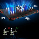 laptop cooler cooling pad with Silence 5pcs LED Fans USB 2.0 Adjustable Not