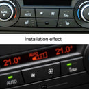 Heater Climate Air Conditioning Control Button Cover for BMW 1/3 Series X1 A