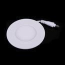 3W circular LED embedded type ceiling lighting equipment panel light downli