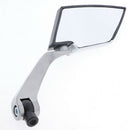 Universal Motorcycle ATV Rear View Mirror Scooter for Yamaha LY149QMG Gray