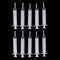 10Pcs Bird Feeding  Baby Parrot Feeders Tool Birds Supplies 20ml