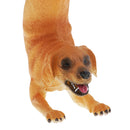 Yoga Pose Statue Yellow Dog Outdoor Garden Patio Decor Lawn Sculpture New