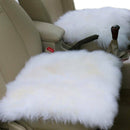 Luxury Faux Breathable Pelt Sheepskin Wool Car Seat Covers Chair Cushion Mat Pad