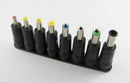 8in1/Set Power Jack Universal DC Socket 5.5 x 2.1mm To Plug Connector Converter